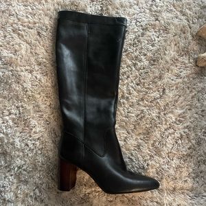 Vince Camuto Black heel boots, size 9.5